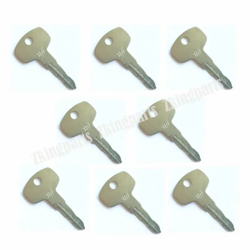 Heavy Equipment Keys - 8 llaves de encendido KEY00-000X7 para