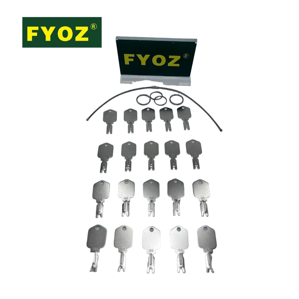 Heavy Equipment Keys - 20 Llaves para Montacargas Clark/Yale/Hyster/Komatsu/Gradall/Gehl/Crown 166
