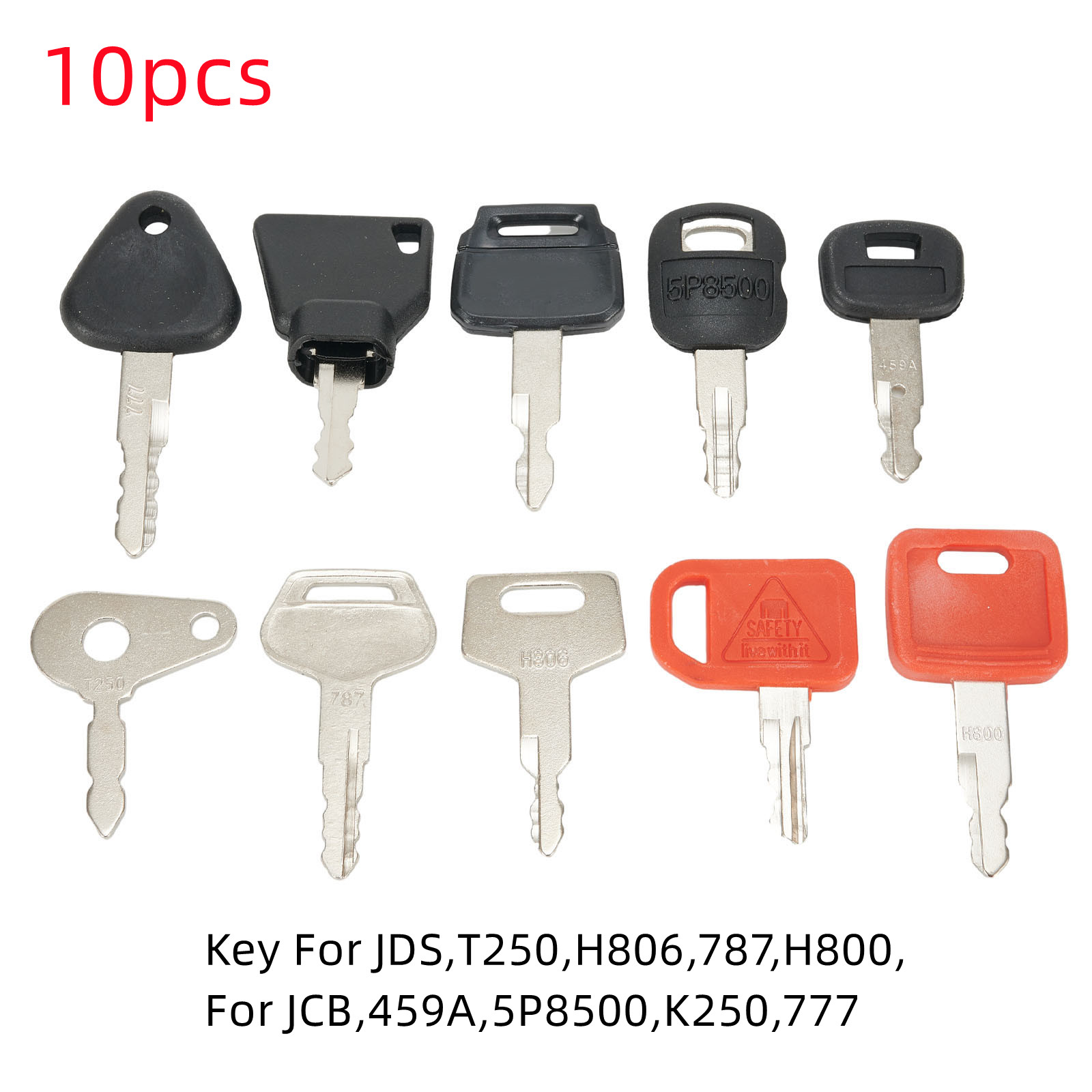Heavy Equipment Keys Master Set - Juego de llaves de encendido para