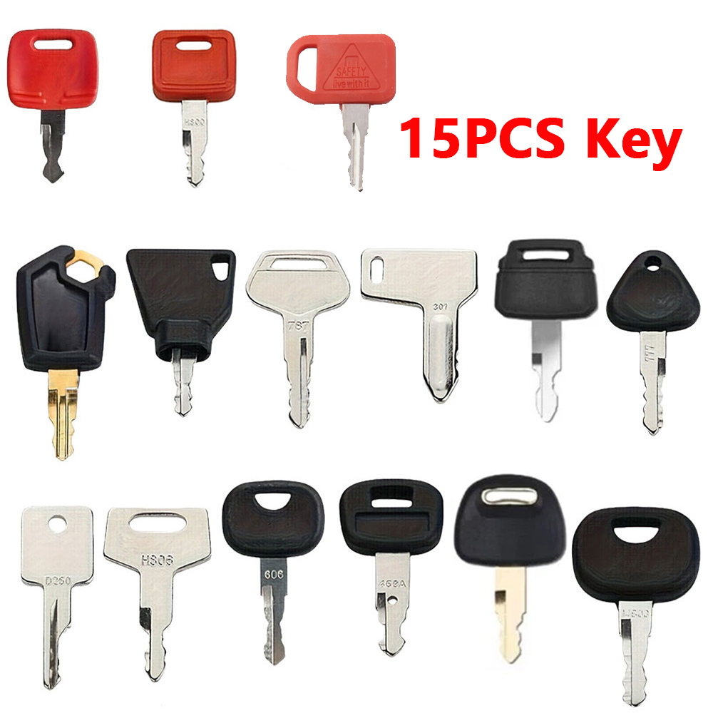 Juego de 15 llaves de encendid - Heavy Equipment Keys Master Set reseña y precio