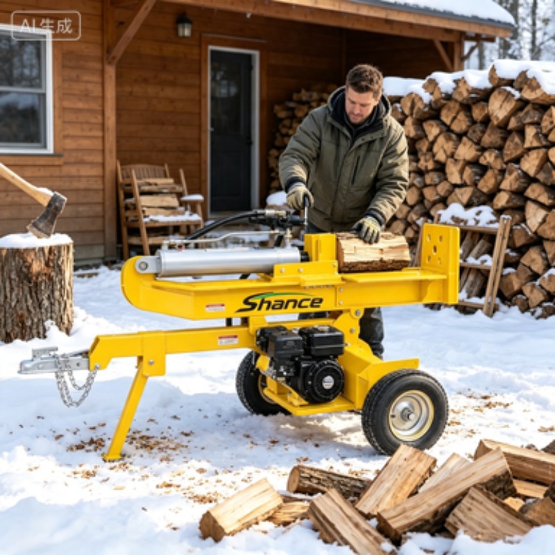 Trituradora de Leña Eléctrica  - Heavy Equipment Processor reseña y precio