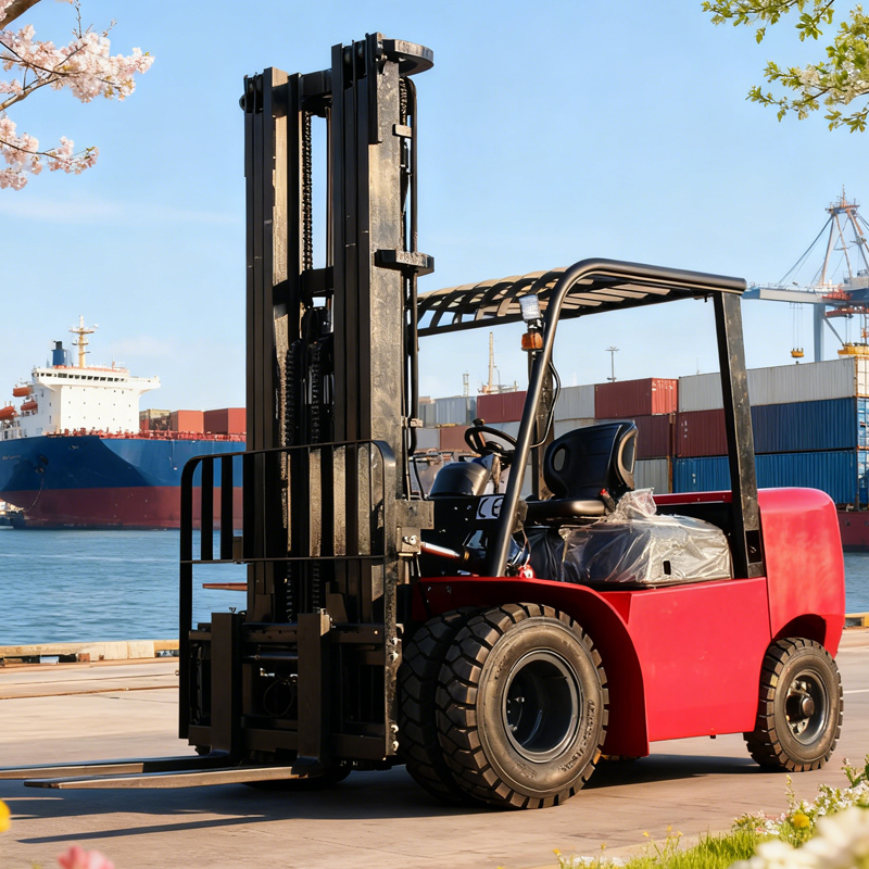 Montacargas Diésel de 8 Tonela - Heavy Equipment Lift reseña y precio