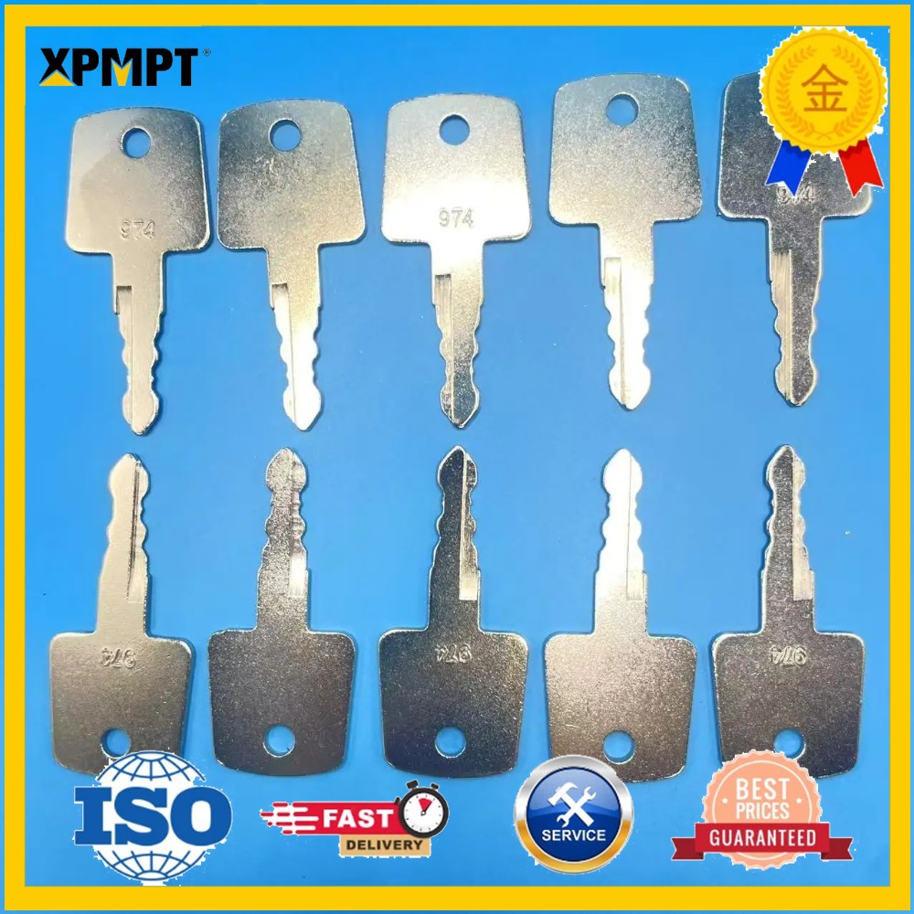 1/5/10 piezas Llaves de encend - Heavy Equipment Keys reseña y precio
