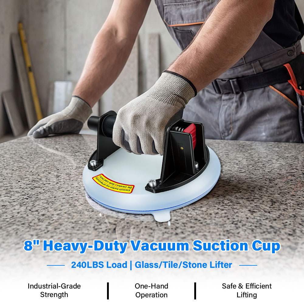 Ventosa de vacío de 8 pulgadas - Vacuum Suction Cup Lifter reseña y precio