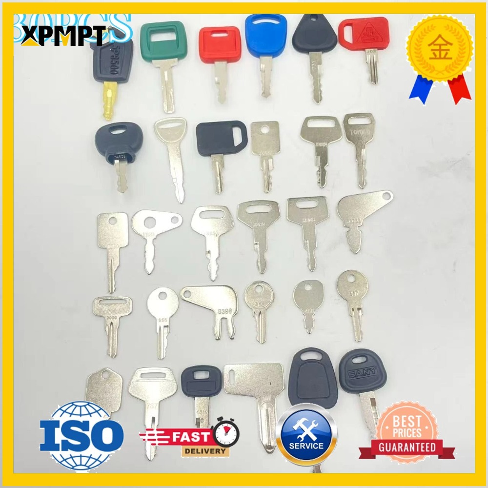 Juego de 30 llaves para equipo - Heavy Equipment Keys reseña y precio