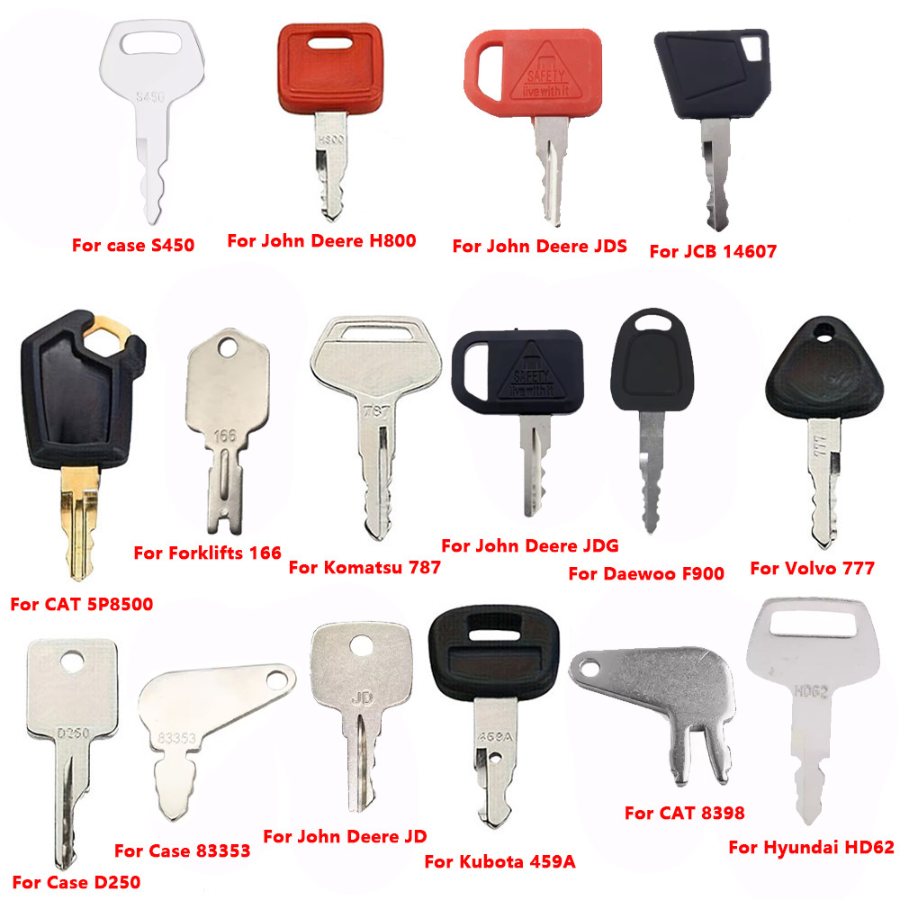 Juego de 16 Llaves Maestras pa - Heavy Equipment Keys Master Set reseña y precio