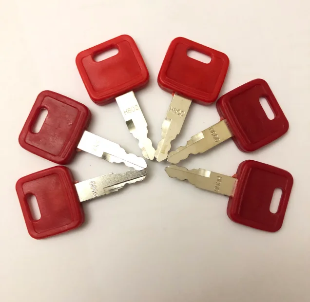 6 llaves de encendido de repue - Heavy Equipment Keys reseña y precio