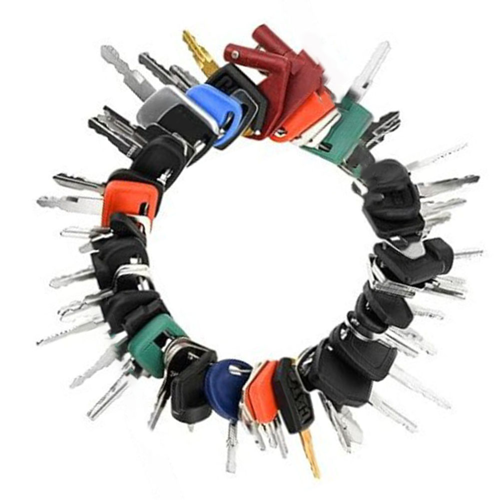Juego de 50 Llaves Maestras pa - Heavy Equipment Keys Master Set reseña y precio